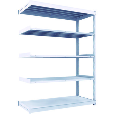 トラスコ中山 TRUSCO TUG型中量棚600kg 連結 1800X776XH2400 5段 TUG600-86J-5B 1台(1個)（直送品）