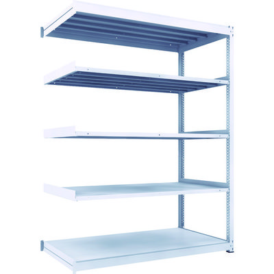 トラスコ中山 TRUSCO TUG型中量棚450kg 連結 1800X926XH2400 5段 TUG450-86Z-5B 1台(1個)（直送品）