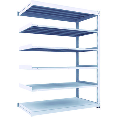 TRUSCO TUG型中量ボルトレス棚 450kg 連結型 1800×926×H2400 6段 TUG450-86Z-6B 1台(1個)（直送品）