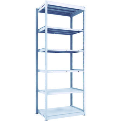 TRUSCO TUG型軽中量ボルトレス棚 200kg 単体型 940×624×H2400 6段 TUG200-83L-6 1台(1個)（直送品）