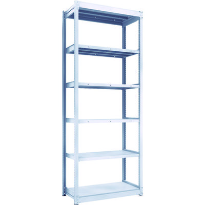 TRUSCO TUG型軽中量ボルトレス棚 200kg 単体型 940×474×H2400 6段 TUG200-83S-6 1台(1個)（直送品）