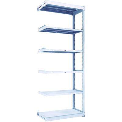 TRUSCO TUG型軽中量ボルトレス棚 200kg 連結型 940×474×H2400 6段 TUG200-83S-6B 1台(1個)（直送品）