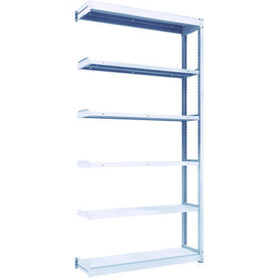 TRUSCO TUG型軽中量ボルトレス棚 200kg 連結型 1240×324×H2400 6段 TUG200-84K-6B 1台(1個)（直送品）