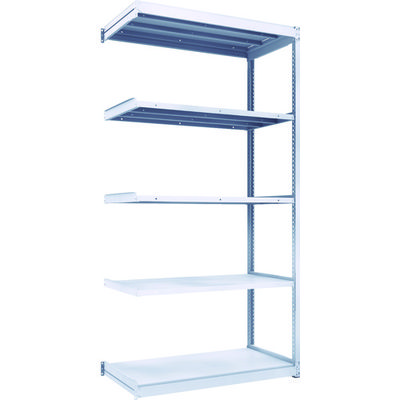 トラスコ中山 TRUSCO TUG型軽中量棚200kg連結 1240X624XH2400 5段 TUG200-84L-5B 1台(1個)（直送品）