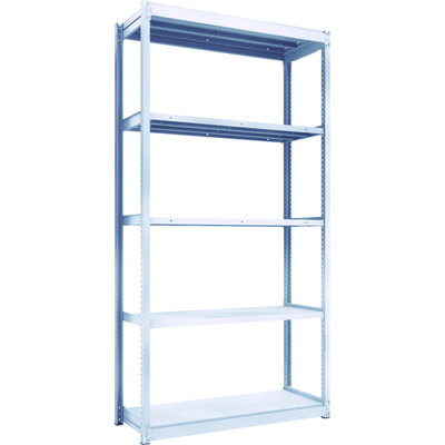 トラスコ中山 TRUSCO TUG型軽中量棚200kg単体 1240X474XH2400 5段 TUG200-84S-5 1台(1個)（直送品）