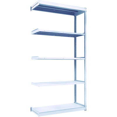 トラスコ中山 TRUSCO TUG型軽中量棚200kg連結 1240X474XH2400 5段 TUG200-84S-5B 1台(1個)（直送品）