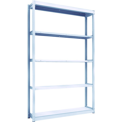 トラスコ中山 TRUSCO TUG型軽中量棚200kg単体 1540X324XH2400 5段 TUG200-85K-5 1台(1個)（直送品）