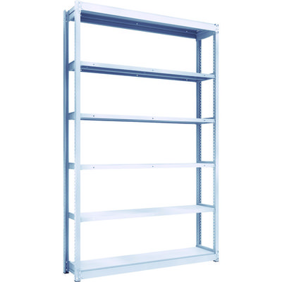 TRUSCO TUG型軽中量ボルトレス棚 200kg 単体型 1540×324×H2400 6段 TUG200-85K-6 1台(1個)（直送品）