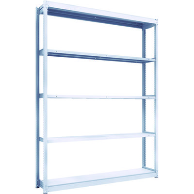 トラスコ中山 TRUSCO TUG型軽中量棚200kg単体 1840X324XH2400 5段 TUG200-86K-5 1台(1個)（直送品）