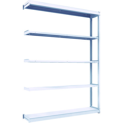 トラスコ中山 TRUSCO TUG型軽中量棚200kg連結 1840X324XH2400 5段 TUG200-86K-5B 1台(1個)（直送品）