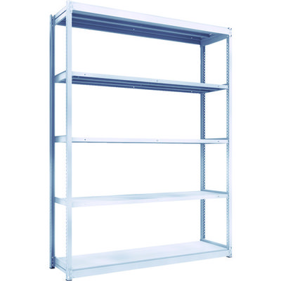 トラスコ中山 TRUSCO TUG型軽中量棚200kg単体 1840X474XH2400 5段 TUG200-86S-5 1台(1個)（直送品）