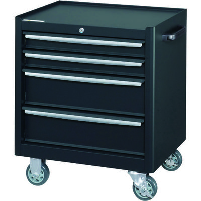 ダイシン工業 ダイシン ツールケースワゴンTWZー624Bブラック TWZ-624B 1台 114-6705（直送品）