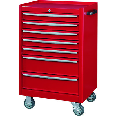 ダイシン工業 ダイシン ツールケースワゴンTWZー927Rレッド TWZ-927R 1台 114-6710（直送品）