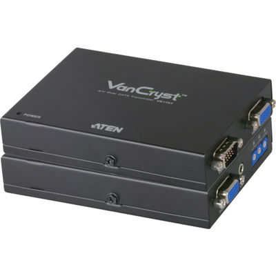 ATEN ビデオ延長器 VGA / Cat5 スキュー調整対応 VE170Q 1台 115-2908（直送品）