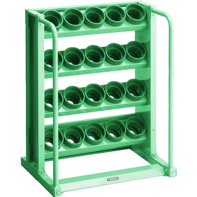 トラスコ中山 TRUSCO ツーリングラック HSK100A BT50 NT50兼用 28個収納 VTL-D48 1台(1個)（直送品）