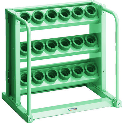 トラスコ中山 TRUSCO ツーリングラック HSK63A BT40 NT40兼用 18個収納 VTL-E37 1台(1個)（直送品）