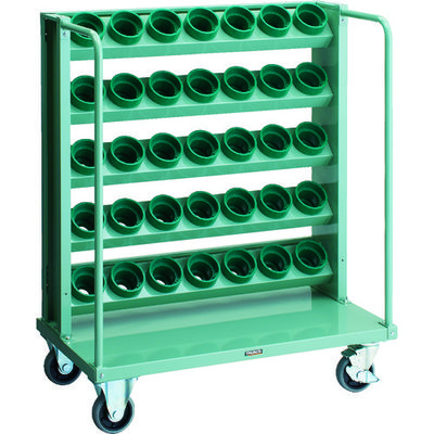 トラスコ中山 TRUSCO ツーリングワゴン HSK100A BT50 NT50兼用 5段 35個収納 VTLW-D58 1台(1個)（直送品）