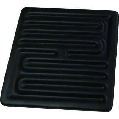 セラミックヒーター Yー3型 200Vー400W(黒/センサー付き) 幅122×長さ122mm Y-3 200V-400W(B/S) 1個（直送品）