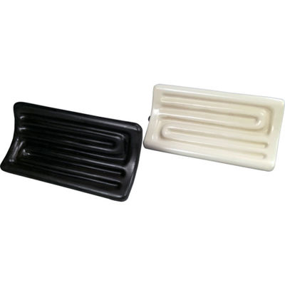 セラミックヒーター Yー2型 200Vー200W(黒/センサー付き) 幅125×長さ65mm Y-2 200V-200W(B/S) 1個（直送品）