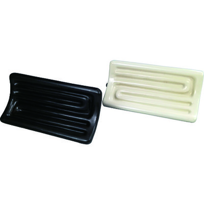 ヤマキ電器 セラミックヒーター Yー2型 200Vー300W(黒) Y-2 200V-300W(B) 1個 123-1346（直送品）