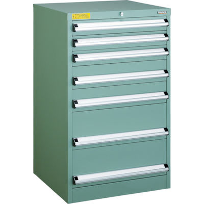 トラスコ中山 TRUSCO VE6S型中量キャビネット 600X550XH1000 引出7段 VE6S-1004 1台(1個)（直送品）