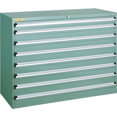 トラスコ中山 TRUSCO VE13S型キャビネット 1300X550XH1000 引出8段 VE13S-1003 1台(1個)（直送品）