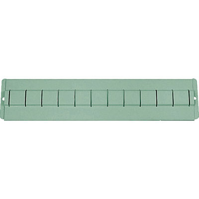 トラスコ中山 TRUSCO VR型キャビネット用パーテーション グリーン 328×H70 VR-P 1枚(1個) 465-2673（直送品）