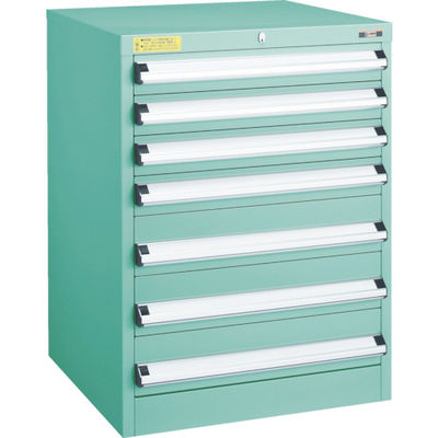 トラスコ中山 TRUSCO VE6S型中量キャビネット 600X550XH800 引出7段 VE6S-806 1台(1個) 479-0880（直送品）