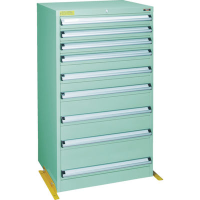 トラスコ中山 TRUSCO VE7S型中量キャビネット 転倒防止金具付 700X550 VE7S-1201TK 1台(1個)（直送品）