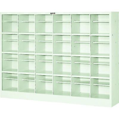 トラスコ中山 TRUSCO オープンシューズケース 24人用 1490X300XH1100 NPSH24 1台 520-9145（直送品）