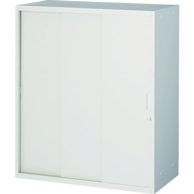 トラスコ中山 TRUSCO ユニット型壁面書庫 スチール引違い3枚戸 H1050 W色 USSW-11 1台 765-8273（直送品）