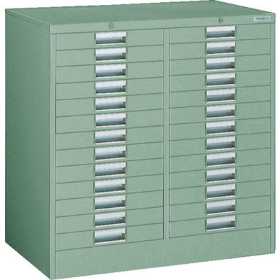 トラスコ中山 TRUSCO WVR型キャビネット 880X500XH880 2列13段 WVR-L213 1台(1個) 500-8417（直送品）