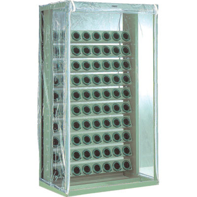 トラスコ中山 TRUSCO ツーリングラック 帯電防止カバー付 BT・NT50用 80個収納 VTL-108B 1台(1個)（直送品）