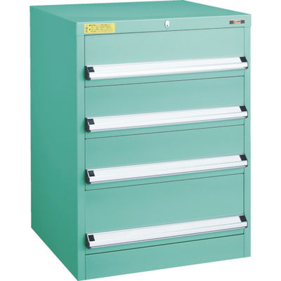トラスコ中山 TRUSCO VE6S型中量キャビネット 600X550XH800 引出4段 VE6S-804 1台(1個) 479-0863（直送品）