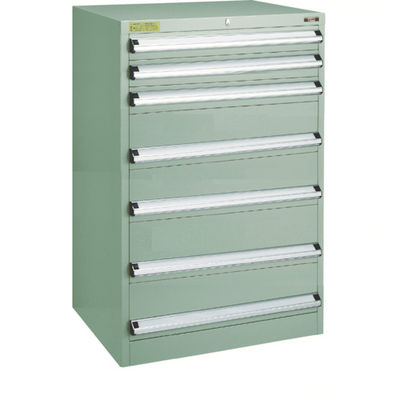 トラスコ中山 TRUSCO VE7S型中量キャビネット 700X550XH1000 引出7段 VE7S-1008 1台(1個)（直送品）