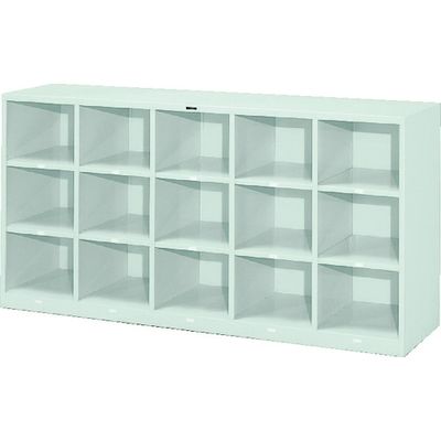 ナイキ スクールロッカー 15人用/5列3段 HB15A-AW 1台 463-1242（直送品）