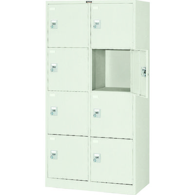 トラスコ中山 TRUSCO 多人数用ロッカー8人用 900X515XH1790 手ぶらキー式 SVG8K 1台 520-8980（直送品）