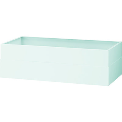 トラスコ中山 TRUSCO ユニット型壁面書庫 笠木 H150~280 W色 UW-1528CK 1台 765-8371（直送品）