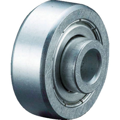 トラスコ中山 TRUSCO スチールホイール Φ25.4X9 削り出しベアリング V2509S-N 1個 461-1942（直送品）