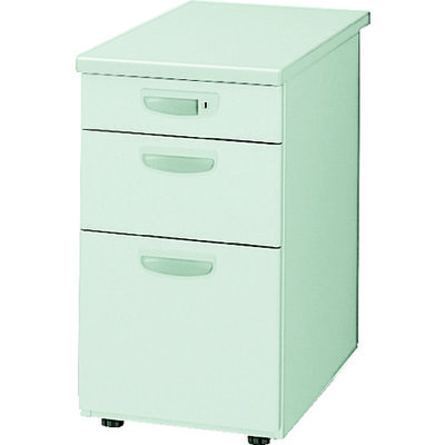 NAIKI 脇デスク NED型/天板:ウォームホワイト 本体:ウォームホワイト/W400×D700×H700 NED047B-AWH 1台（直送品）