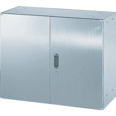 トラスコ中山 TRUSCO ステンレス保管庫(D400)両開 900XH720 STH4-7 1台(1個) 522-1641（直送品）
