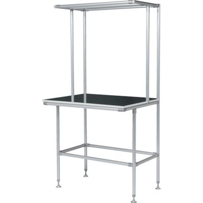 SUS セル生産作業台 棚板・作業ボードあり GFTR2880010 1台 456-5711（直送品）