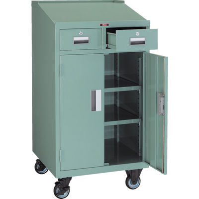 トラスコ中山 TRUSCO ワークデスク 600X600XH1100 キャスター付 TY-2510C 1台 301-2450（直送品）