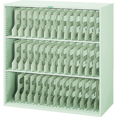 トラスコ中山 TRUSCO フォルダーラック 880X400XH880 棚板2枚付 ネオグレー FR-303 NG 1台 509-3732（直送品）