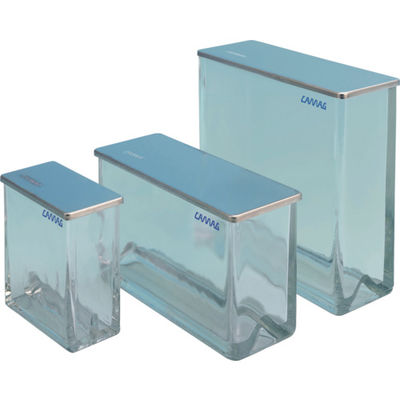 ■カマグ 二槽式展開槽 10X10cm ステンレス蓋付〔品番:0225155〕【7924836:0】[店頭受取不可] CAMAG カマグ 二槽式展開槽 10X10cm ステンレス蓋付 022-5155 1個 792