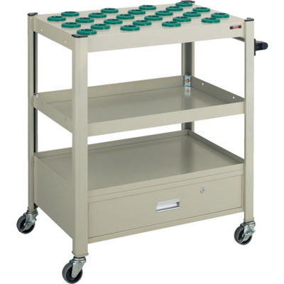 トラスコ中山 TRUSCO TCW型ツーリングワゴン #40X24個 引出し付 ネオグレー TCW-T402DA NG 1台（直送品）