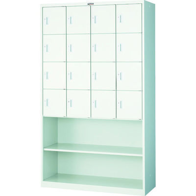 トラスコ中山 TRUSCO 小物入れロッカー4列タイプ SVP16A-AW 1台 462-7083（直送品）