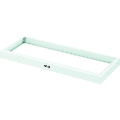 トラスコ中山 TRUSCO スタンダード書庫(A4判D400)ベース W880×D400用 ホワイト FB40-W06 1台(1個)（直送品）