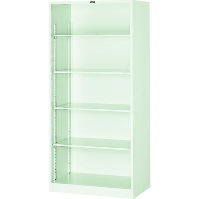 TRUSCO スタンダード書庫(A3横長 A4縦長)オープン 下置き専用 W880XD515XH1860 FO52-G19 1台（直送品）