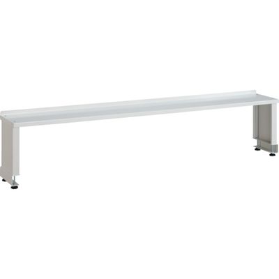 トラスコ中山 TRUSCO 作業台用上棚 W1800 側面取付型 ホワイト色 YUR-1800BW 1台(1個) 467-3948（直送品）